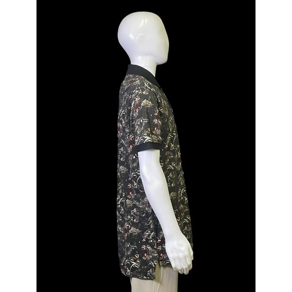 Givenchy Paris Screaming Monkey Brothers All Over Men's Polo Shirt Size Medium - Picture 3 of 9